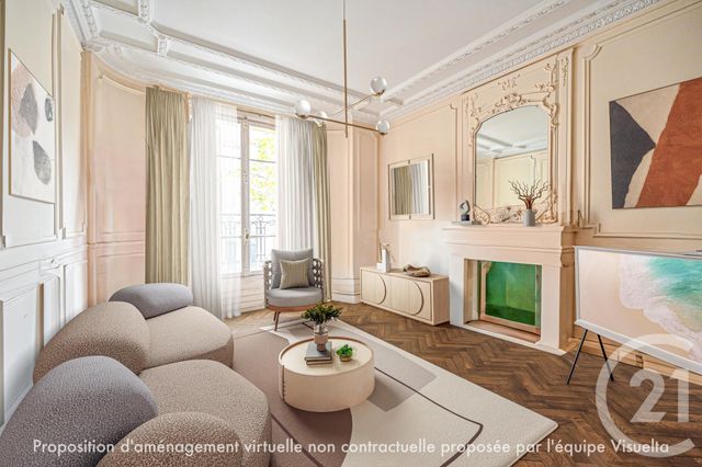 Appartement F3 à vendre - 3 pièces - 71.52 m2 - PARIS - 75007 - ILE-DE-FRANCE - Century 21 Tour Eiffel