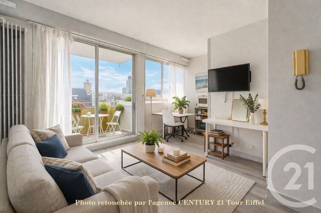 Appartement Studio à vendre - 1 pièce - 19.53 m2 - PARIS - 75015 - ILE-DE-FRANCE - Century 21 Tour Eiffel