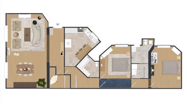 Afficher la photo en grand Appartement à vendre - 6 pièces - 138.64 m2 - PARIS - 75007 - ILE-DE-FRANCE - Century 21 Tour Eiffel