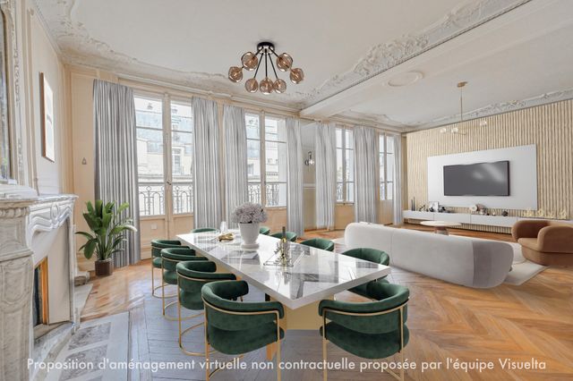 Appartement F5 à vendre - 6 pièces - 134.71 m2 - PARIS - 75007 - ILE-DE-FRANCE - Century 21 Tour Eiffel