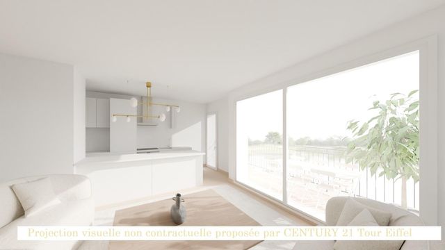 Appartement à vendre - 3 pièces - 62.42 m2 - BOULOGNE BILLANCOURT - 92 - ILE-DE-FRANCE - Century 21 Tour Eiffel