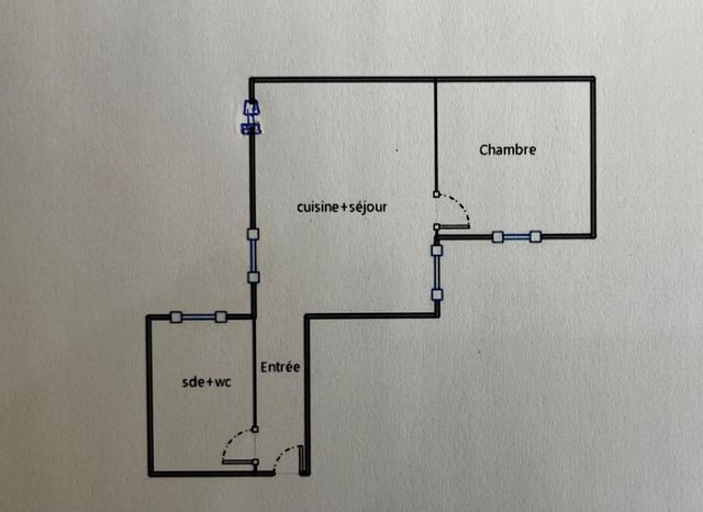 Appartement à vendre - 2 pièces - 39.53 m2 - PARIS - 75007 - ILE-DE-FRANCE - Century 21 Tour Eiffel
