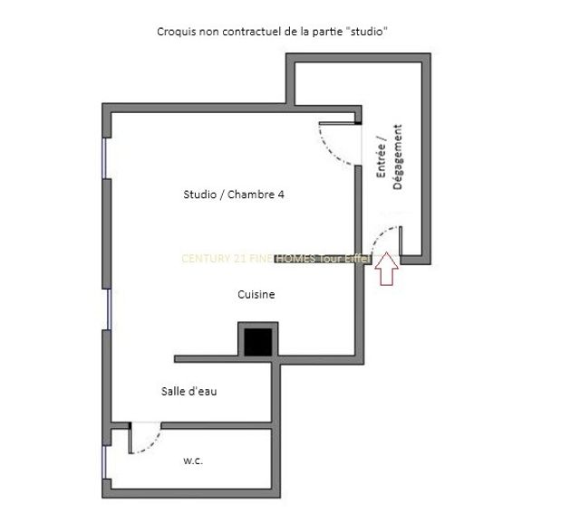 Appartement Duplex à vendre - 6 pièces - 102.19 m2 - PARIS - 75016 - ILE-DE-FRANCE - Century 21 Tour Eiffel