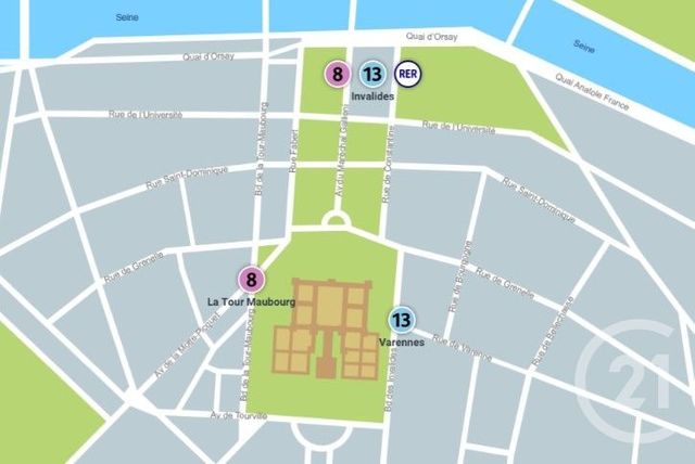 parking à vendre - 12.0 m2 - PARIS - 75007 - ILE-DE-FRANCE - Century 21 Tour Eiffel