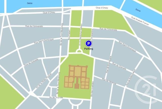 parking à vendre - 12.0 m2 - PARIS - 75007 - ILE-DE-FRANCE - Century 21 Tour Eiffel