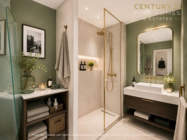 Appartement F3 à vendre - 3 pièces - 46.77 m2 - PARIS - 75007 - ILE-DE-FRANCE - Century 21 Tour Eiffel